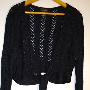 Lane Bryant Cropped Knitted Cardigan